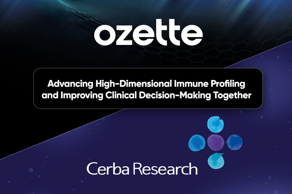 Ozette announces strategic partnership with Cerba Research.